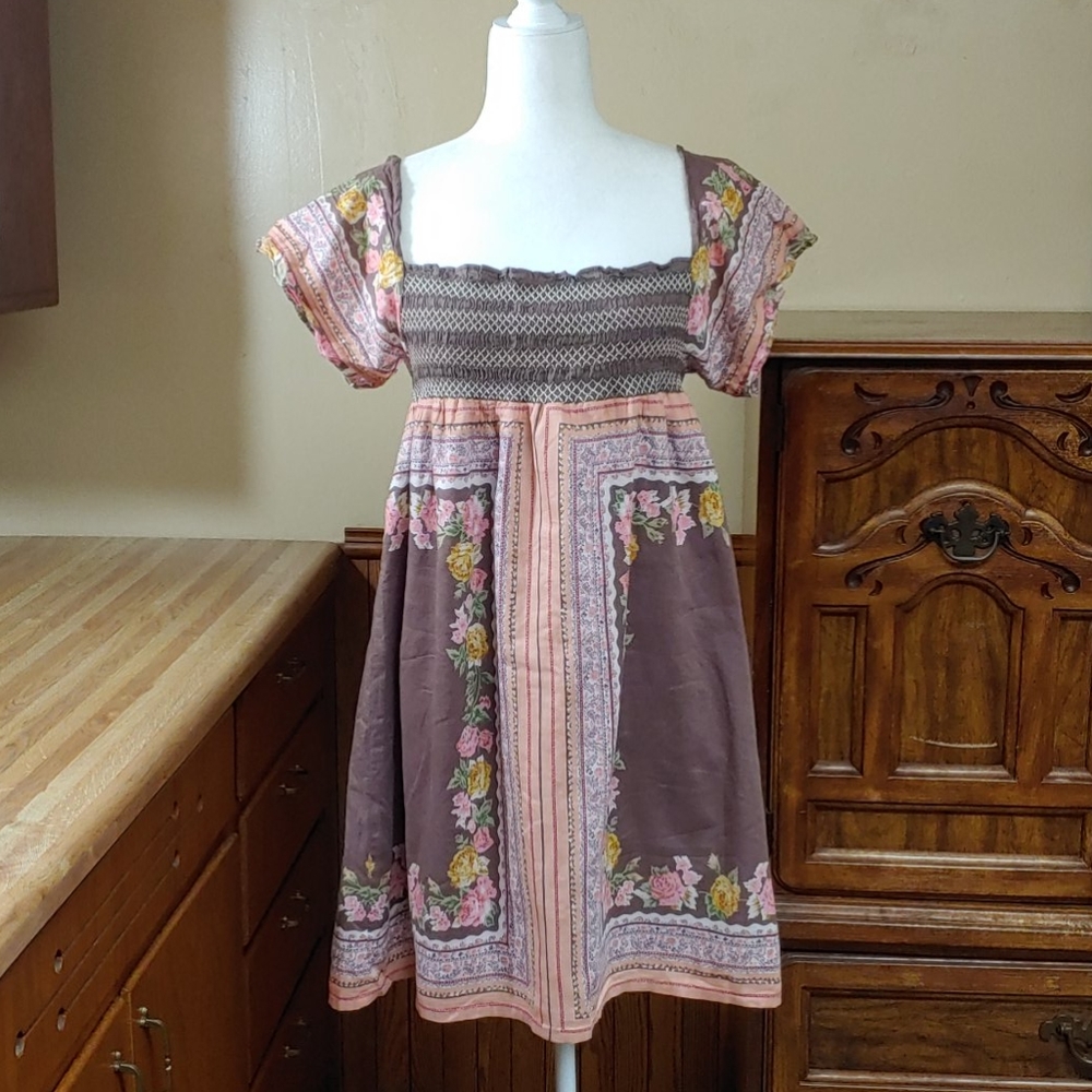 Summer Floral Dress S/M